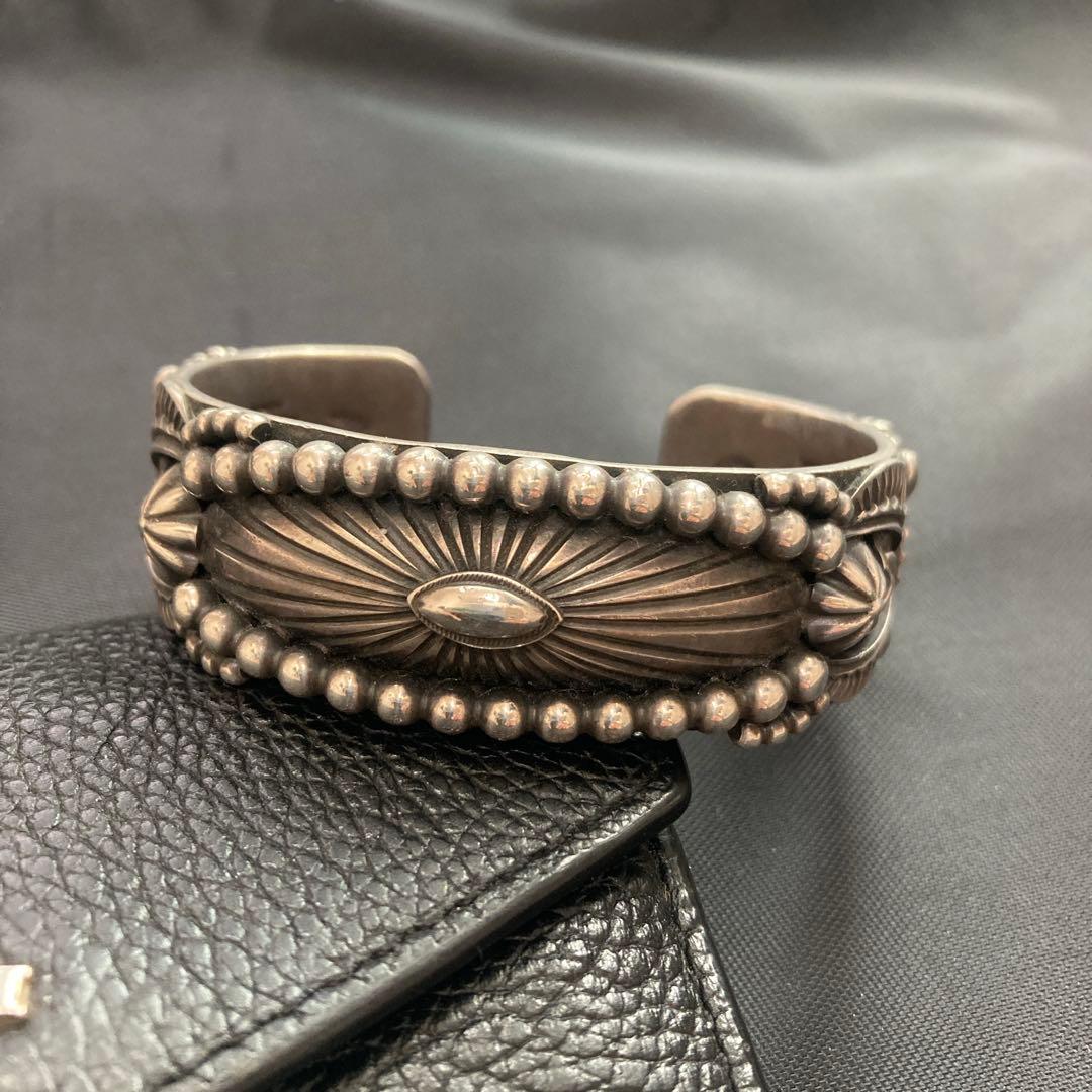 美品 デルバードゴードン　バングル　ナバホ族