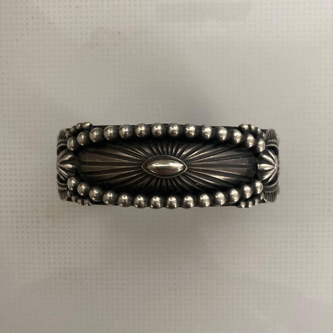 美品 デルバードゴードン　バングル　ナバホ族