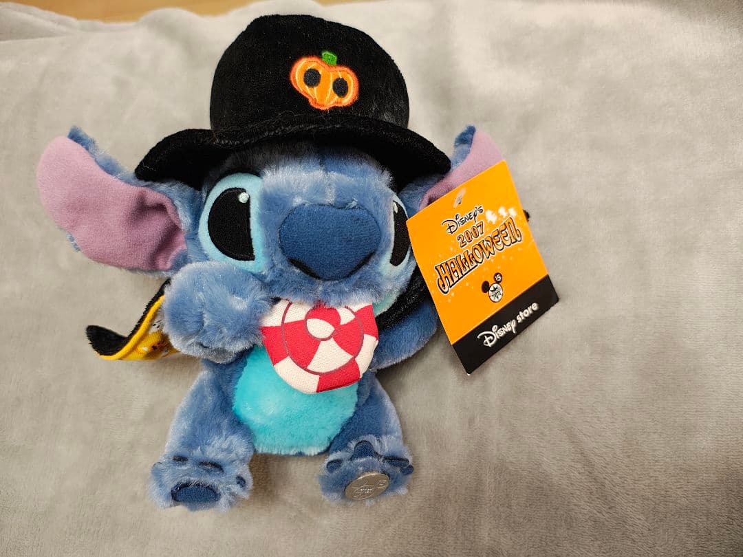 希少！スティッチ ぬいぐるみ ハロウィン 15周年 2007年 ディズニー