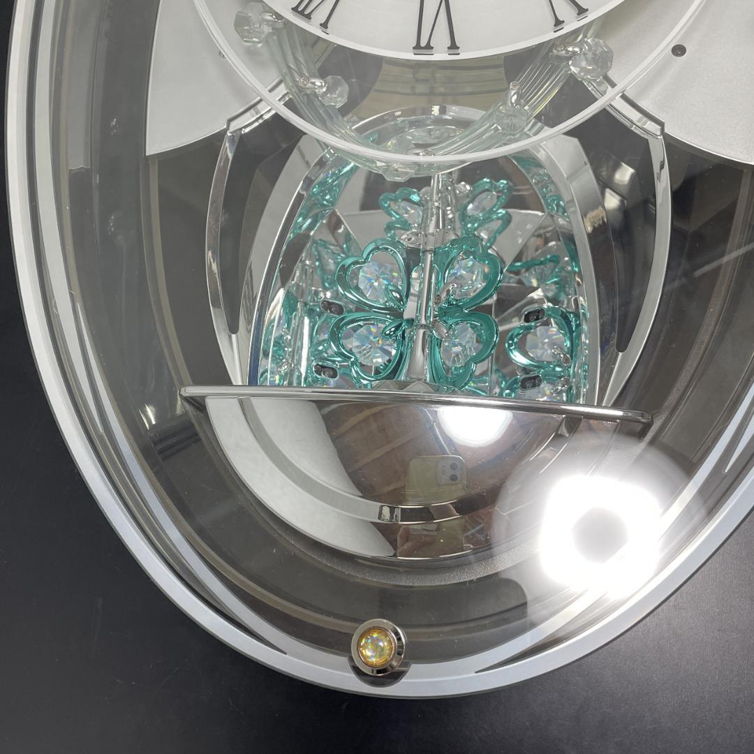 Y♢566 CITIZEN 電波掛時計 M438 (4MN438-0) 　美品！