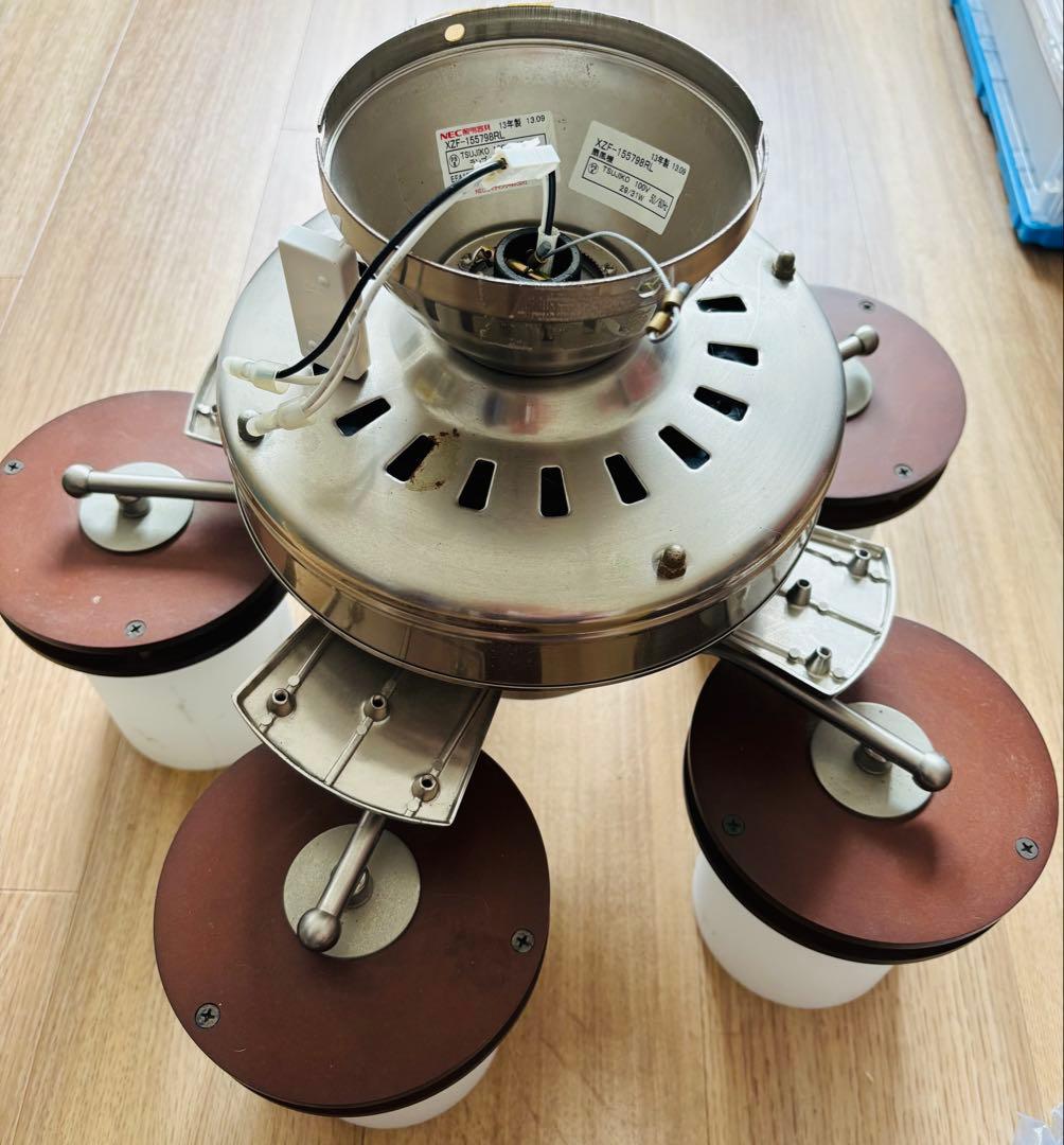 NEC照明器具　4枚羽根 シーリングファン