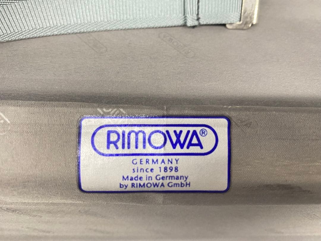 RIMOWAリモワ オリジナル キャビン シルバー スーツケース