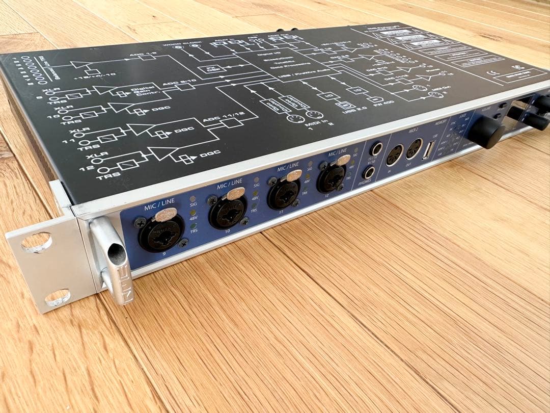 RME Fireface UFX 各種ケーブル付き