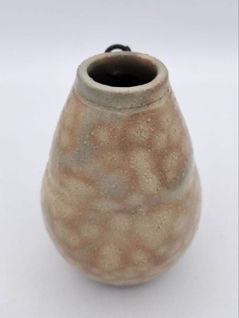 b264 掛花入 萩 13代 田原陶兵衛 木箱 茶道具 古物