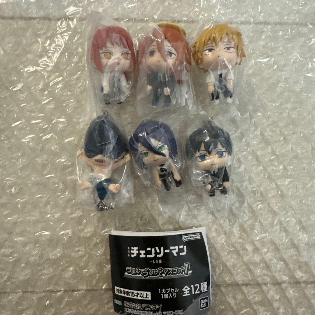 劇場版『チェンソーマン レゼ篇』 つまんでつなげてマスコット1ガチャ ６種