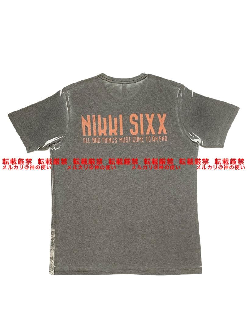 美品 NIKKI SIXX Tシャツ MOTLEY CRUE モトリークルー