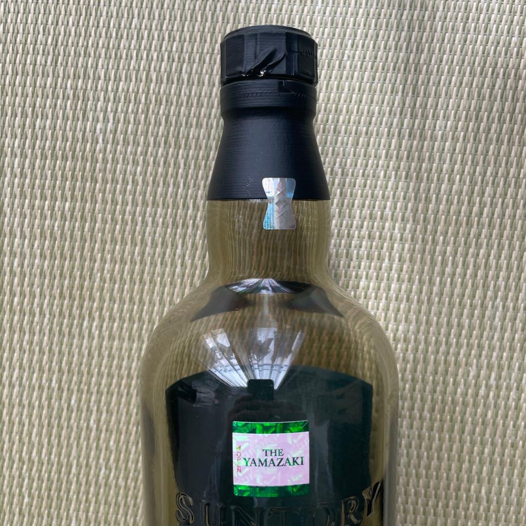 山崎 18年 シングルモルトウイスキー 700ml(空瓶、箱付き) 2本セット