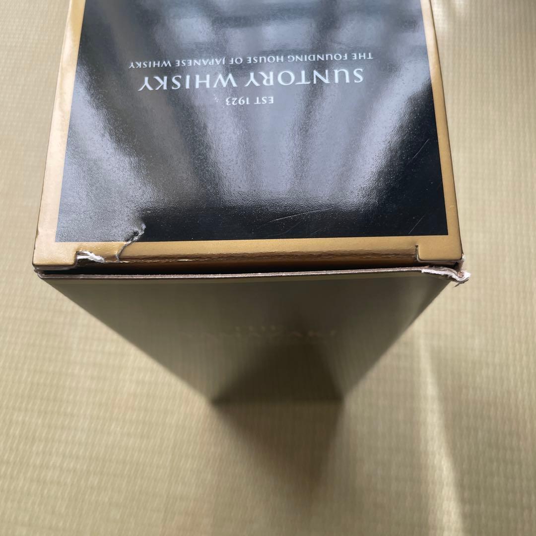 山崎 18年 シングルモルトウイスキー 700ml(空瓶、箱付き) 2本セット