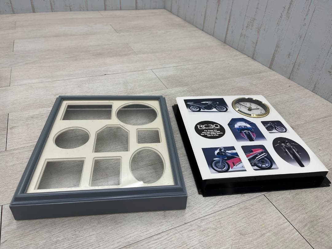 非売品 ホンダ VFR750R RC30 誕生記念掛時計 当時物 昭和62年