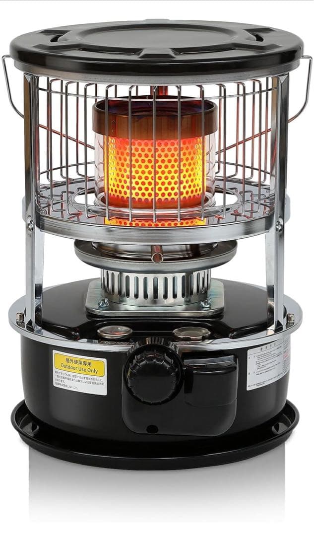 新品未開封 PASECO JKH-1S 石油ストーブ ブラック 対流型 灯油式