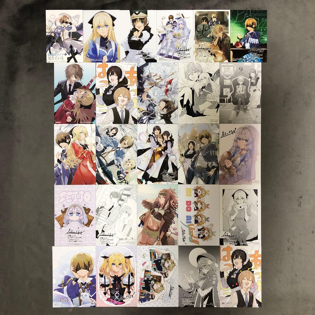 魔術師クノンは見えている 1〜6巻 店舗購入特典26枚セット コミック版