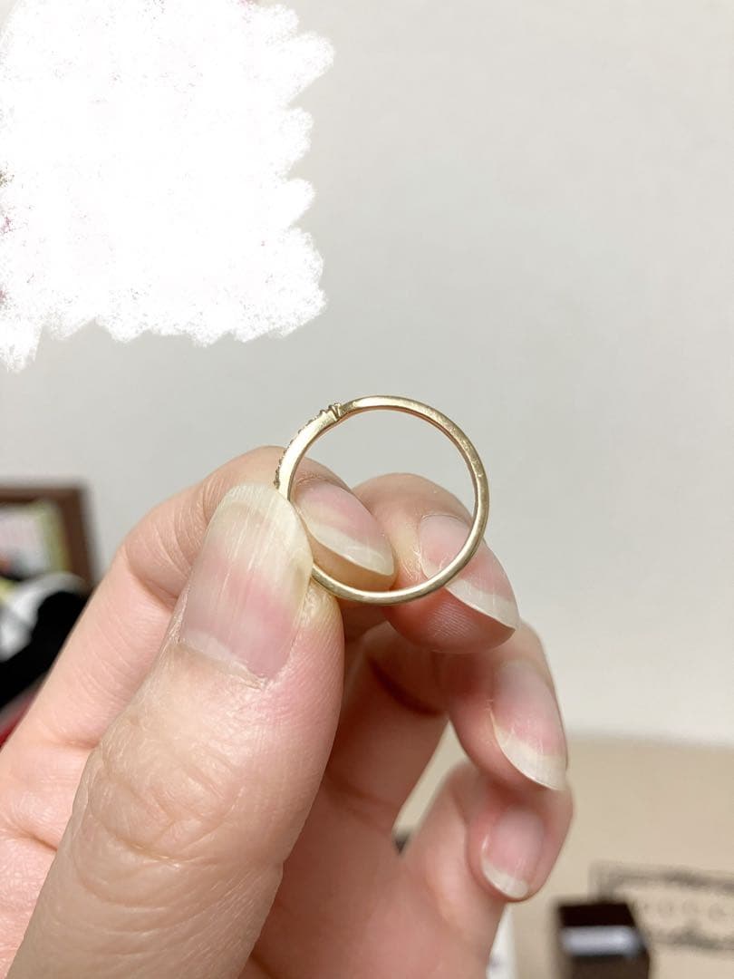 NOJESS ノジェス リング K10 YG 11号