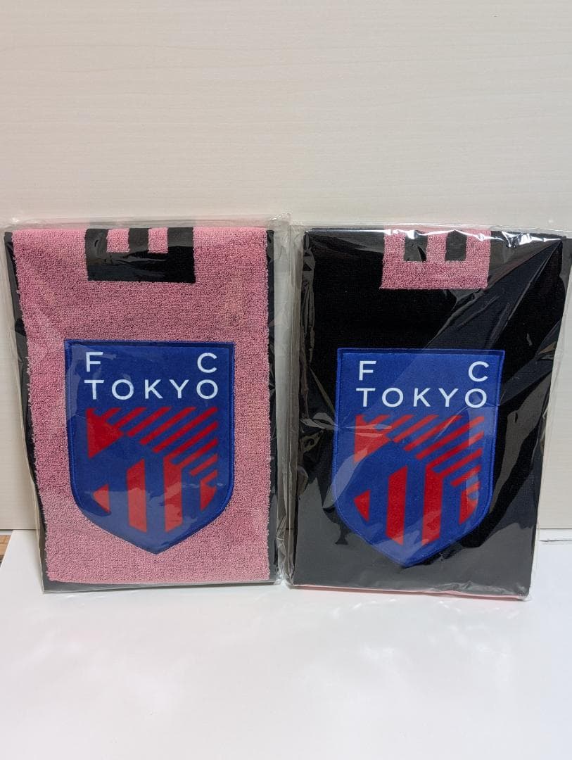FC東京 × BLACKPINK タオル マフラー ブラック ピンク ２枚セット