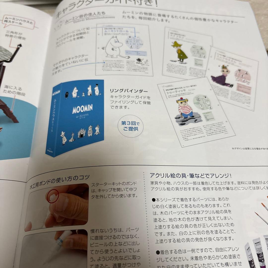 デアゴスティーニ　ムーミンハウスをつくる　1〜28