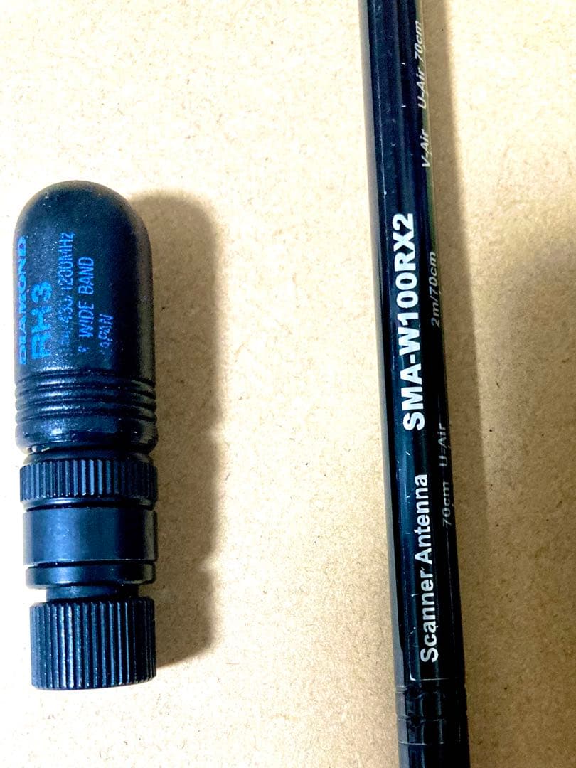 ALINCO DJ-X100広帯域無線受信機(受信範囲拡張改造済み)