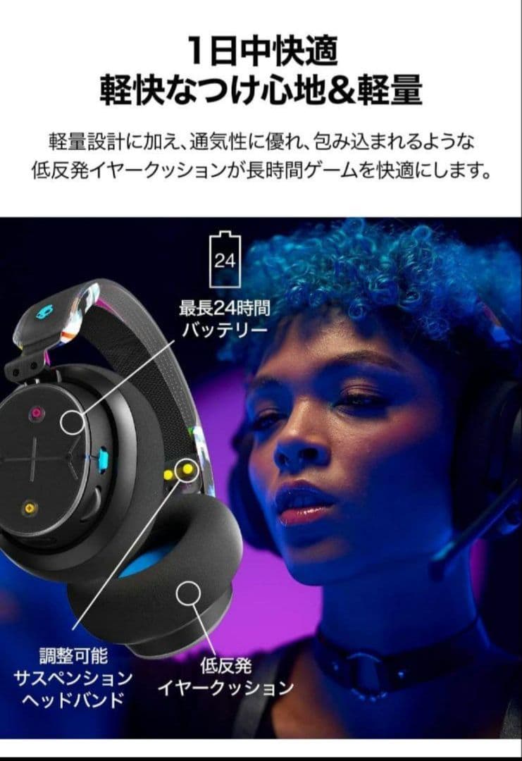 スカルキャンディ PLYR ヘッドホン