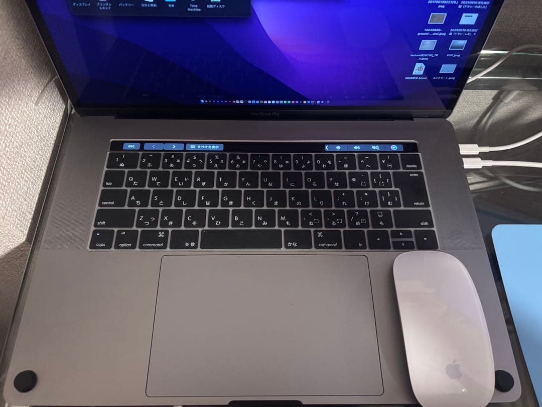 MacBook Pro スペースグレー 2016 15インチ　タッチバー