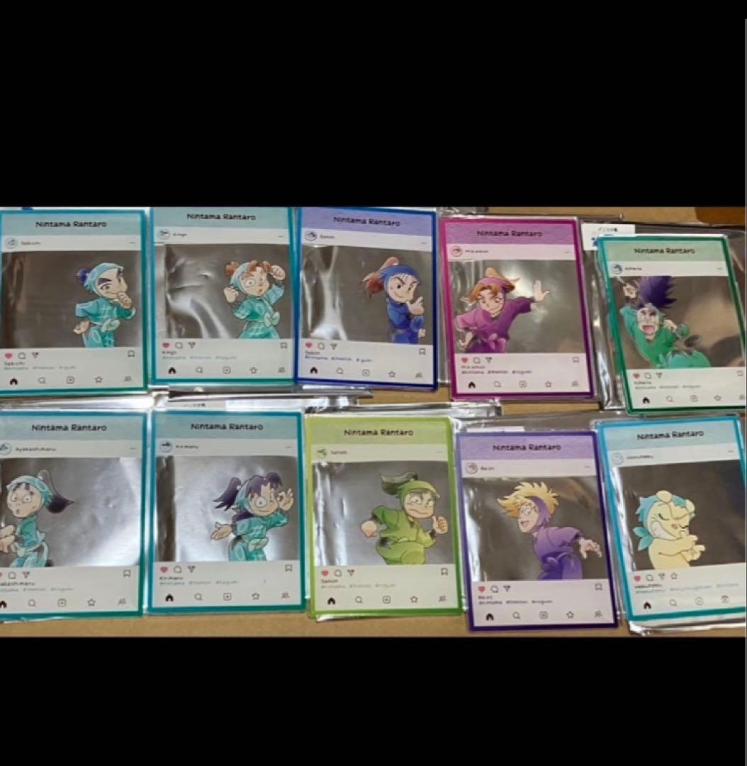 【新品未開封】忍たま乱太郎　アクリルトレカプレート　インスタ風　第二弾