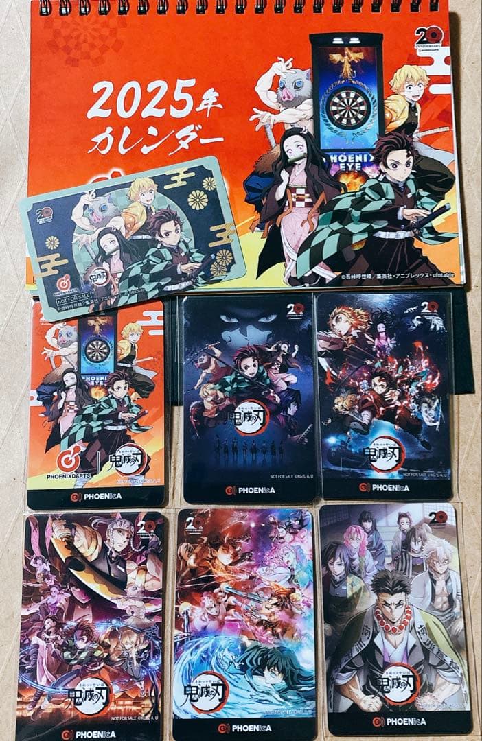 鬼滅の刃 PHOENIX ダーツカード セット