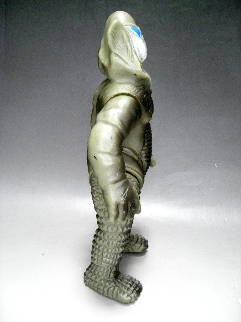 #当時物 #ブルマァク #メフィラス星人 #ソフビ #足裏落書き有 #マルサン