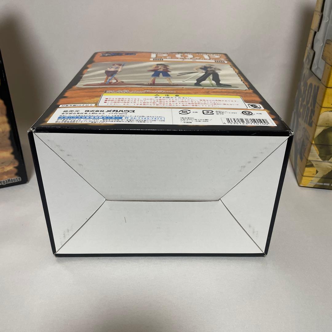 ワンピースフィギュアPOP ルフィ(未開封)ナミ・ゾロ(開封品)