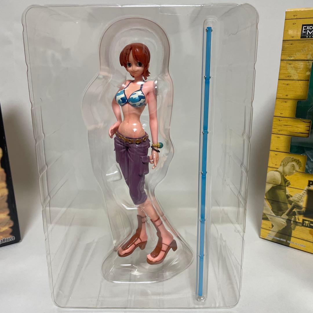 ワンピースフィギュアPOP ルフィ(未開封)ナミ・ゾロ(開封品)