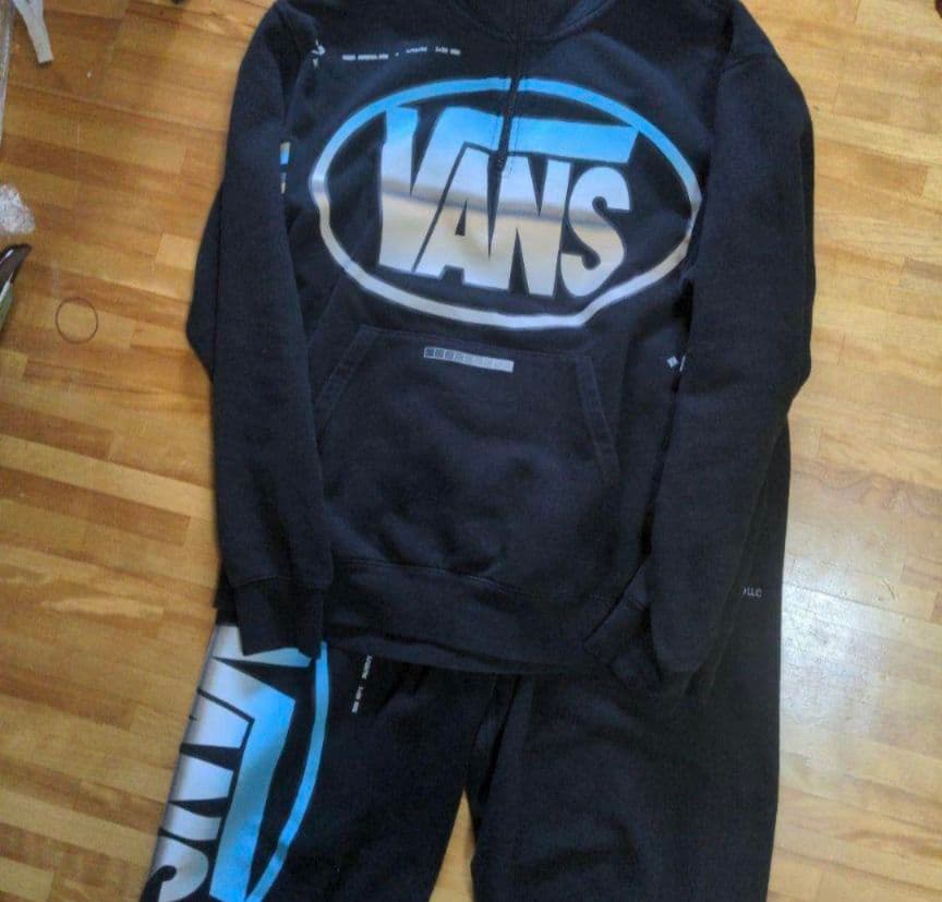 希少　レア　コラボ　lqqk VANS　セットアップ　上下