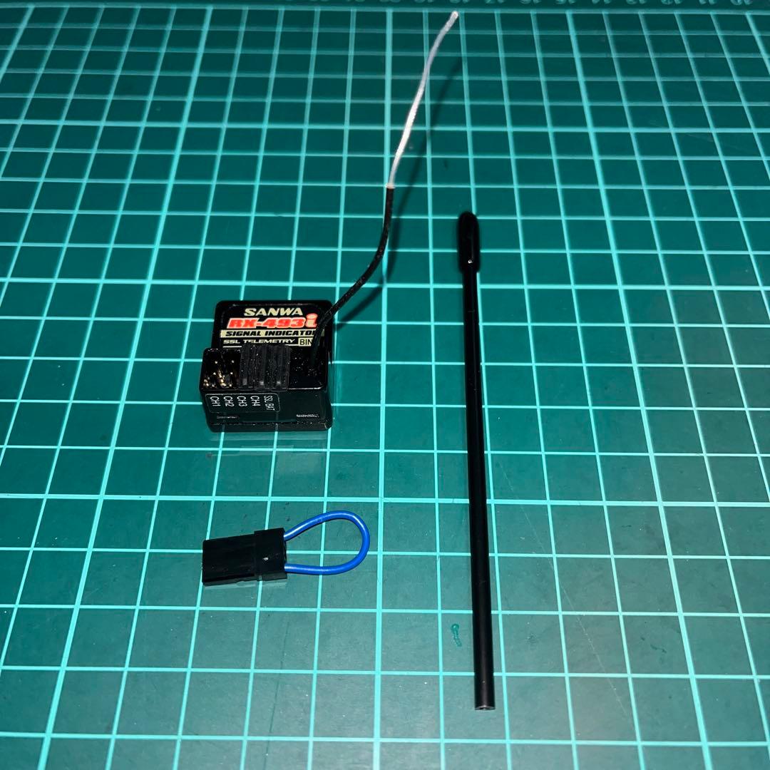 SANWA RX-493i 受信機 アンテナ付き