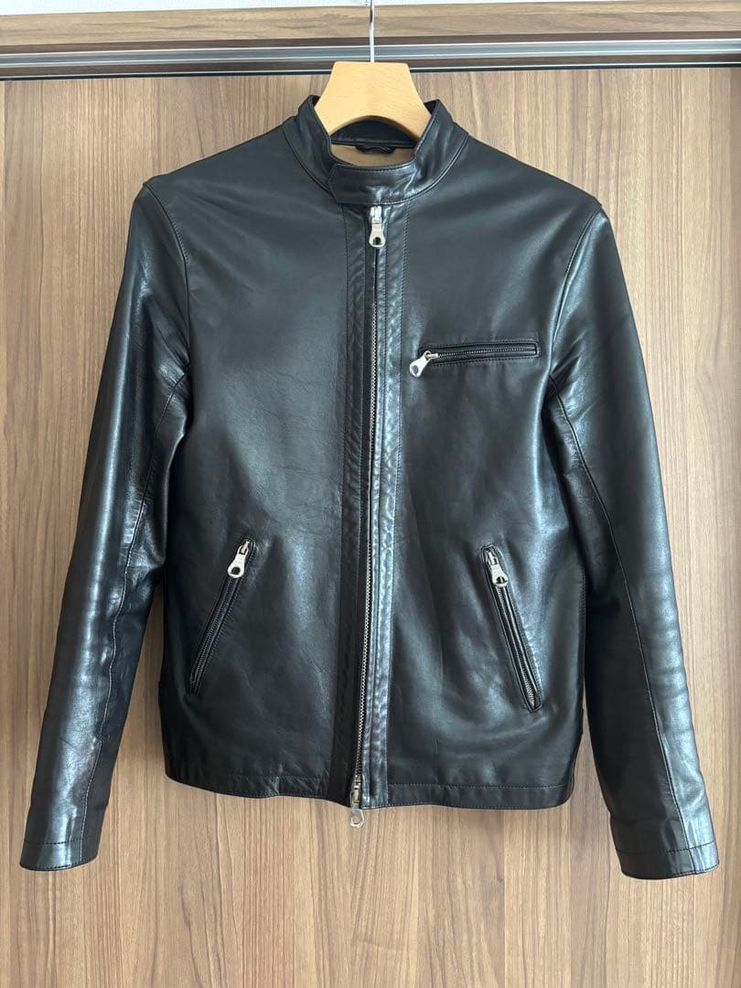 CINQUANTAシングルライダースジャケット