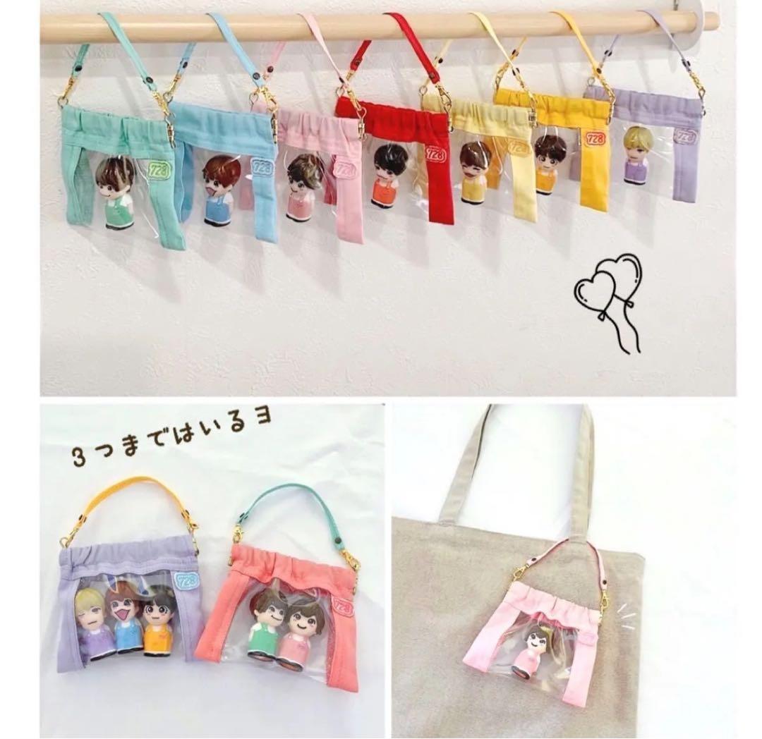 期間限定お値下げ中　オーダー　指人形ポーチ　指人形ケース　 なにわ男子指人形