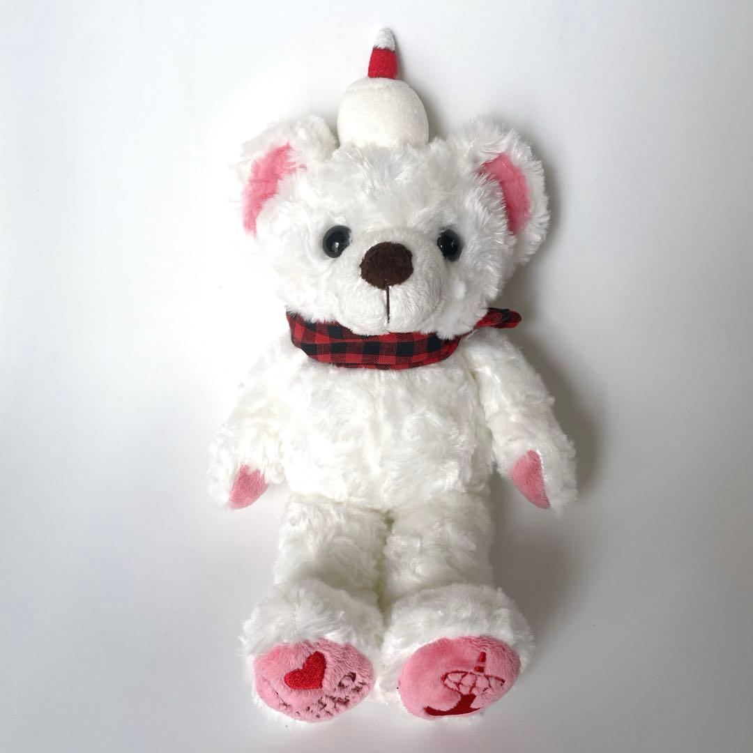 レア 廃盤 希少品 ご当地ベア 京都タワベア ホワイト ピンク かわいい