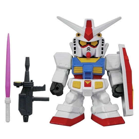 ジャンボソフビフィギュアSD　RX-78-2ガンダム プレバン限定 プレート付