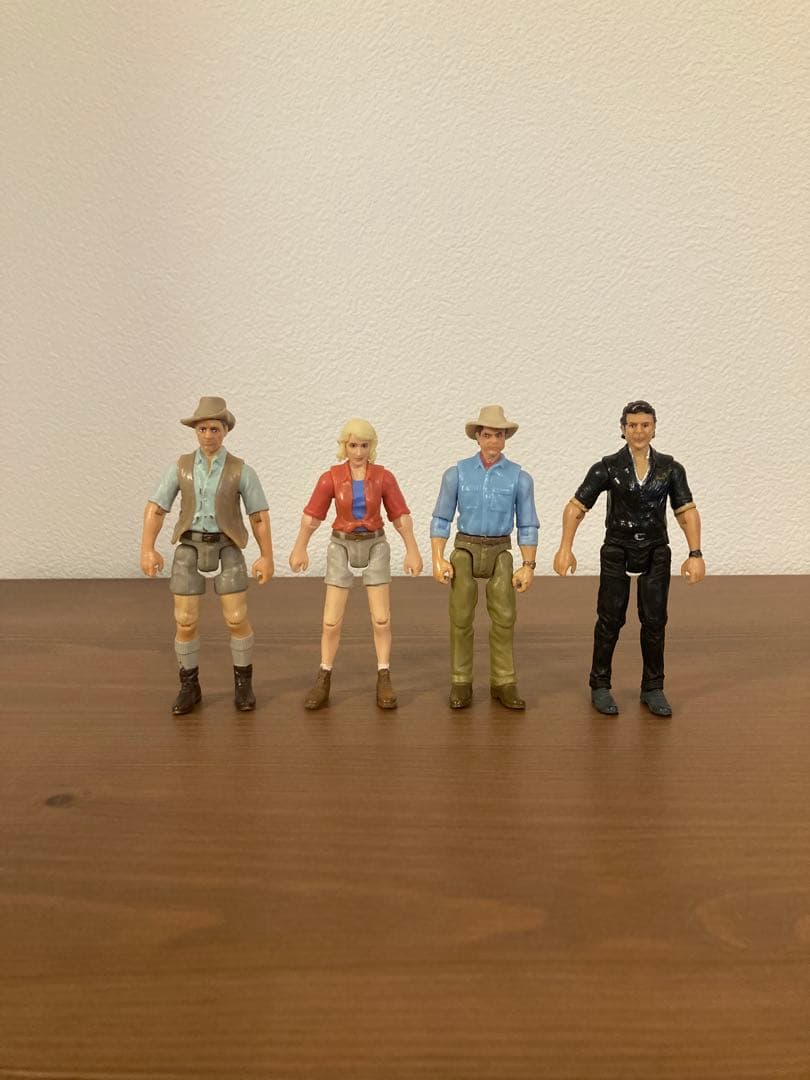 ジュラシック パーク　3.75インチ　マテル 4体セット