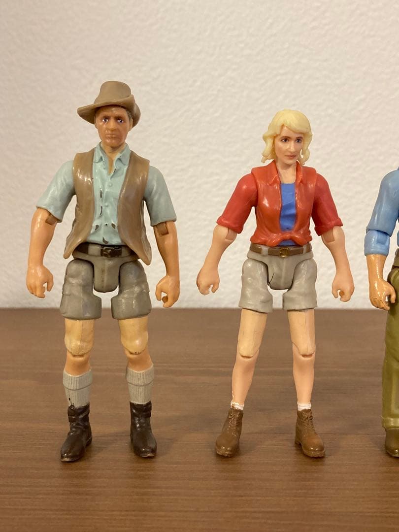 ジュラシック パーク　3.75インチ　マテル 4体セット