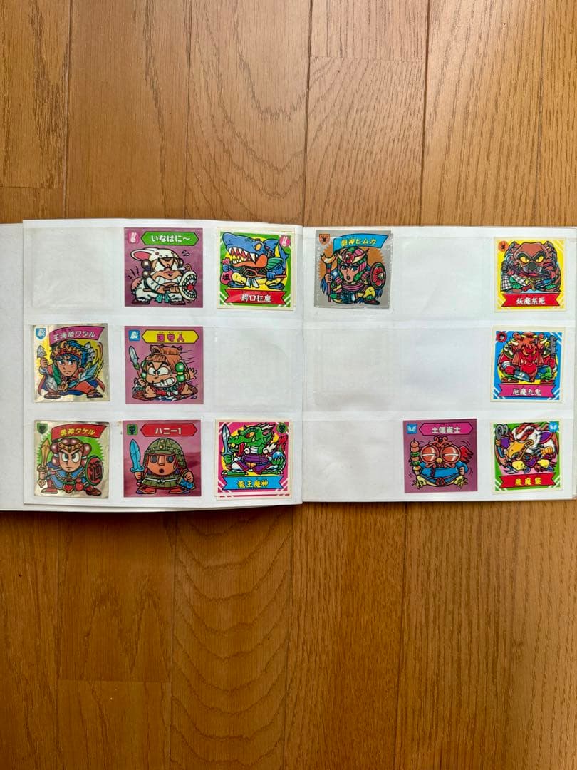 カ*ル様 謎のジパング伝説 第1、1.5、2弾 78枚コンプシールアルバム おま