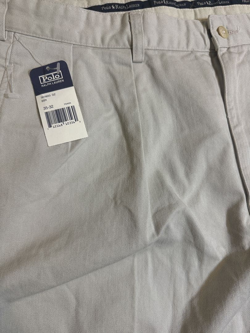 【新品90s usa製】Dead stock ポロラルフローレン チノパン