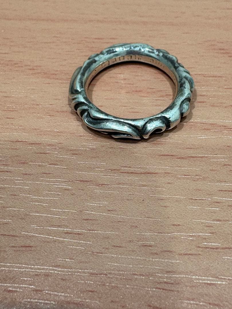 CHROME HEARTS クロムハーツ リング　指輪　スクロールバンドリング