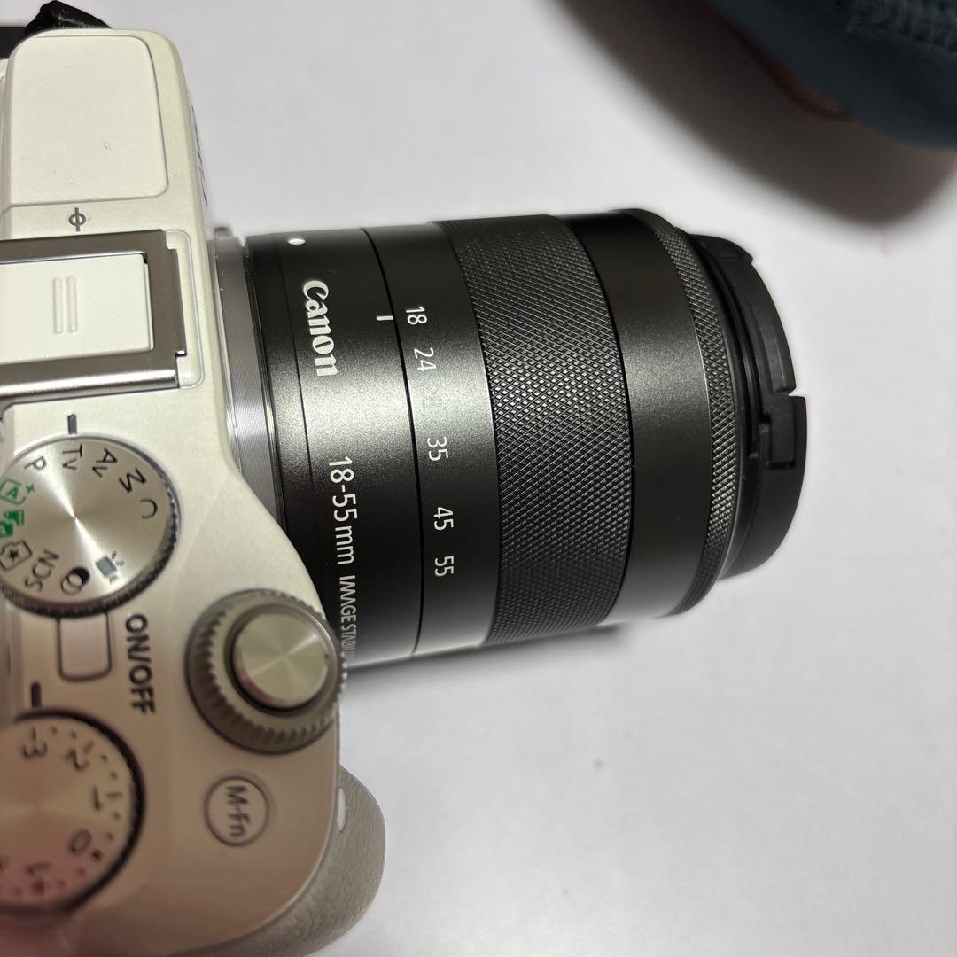 Canon EOS M3 ホワイト 18-55mmレンズ付き