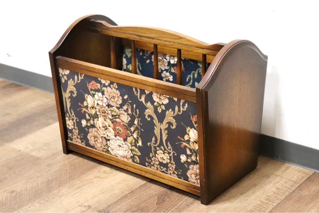 GMHN67○飛騨産業 / HIDA キツツキ マガジンラック 小物入れ レトロ