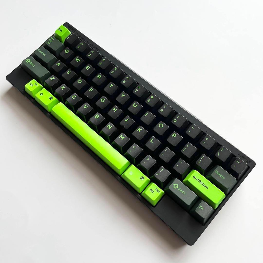 HHKB キートップセット Green キーキャップ 緑 Domikey