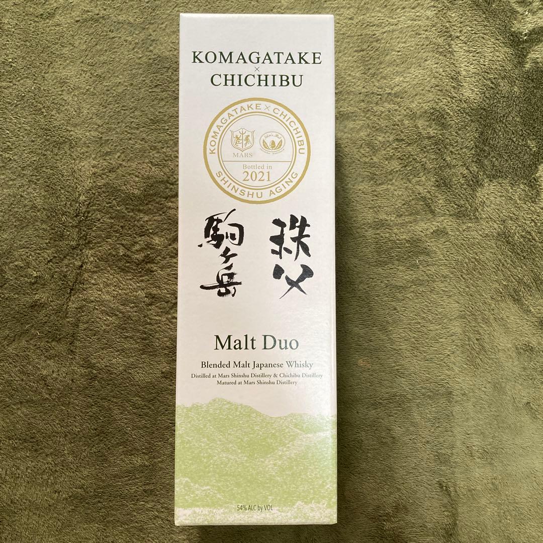 マルスウイスキー 駒ヶ岳×秩父 ブレンデッドモルトジャパニーズウイスキー54度…