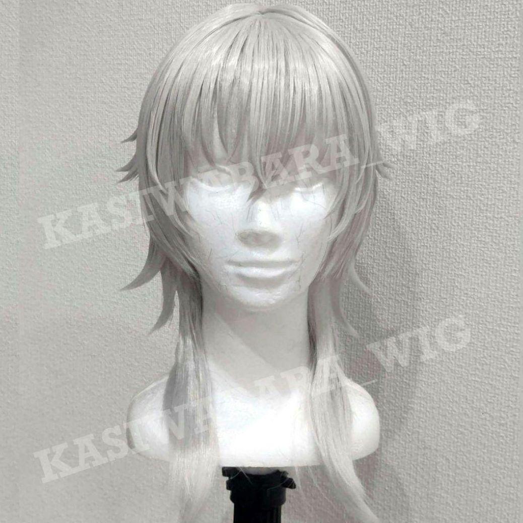 刀剣乱舞　鶴丸国永　コスプレ衣装　ウィッグ