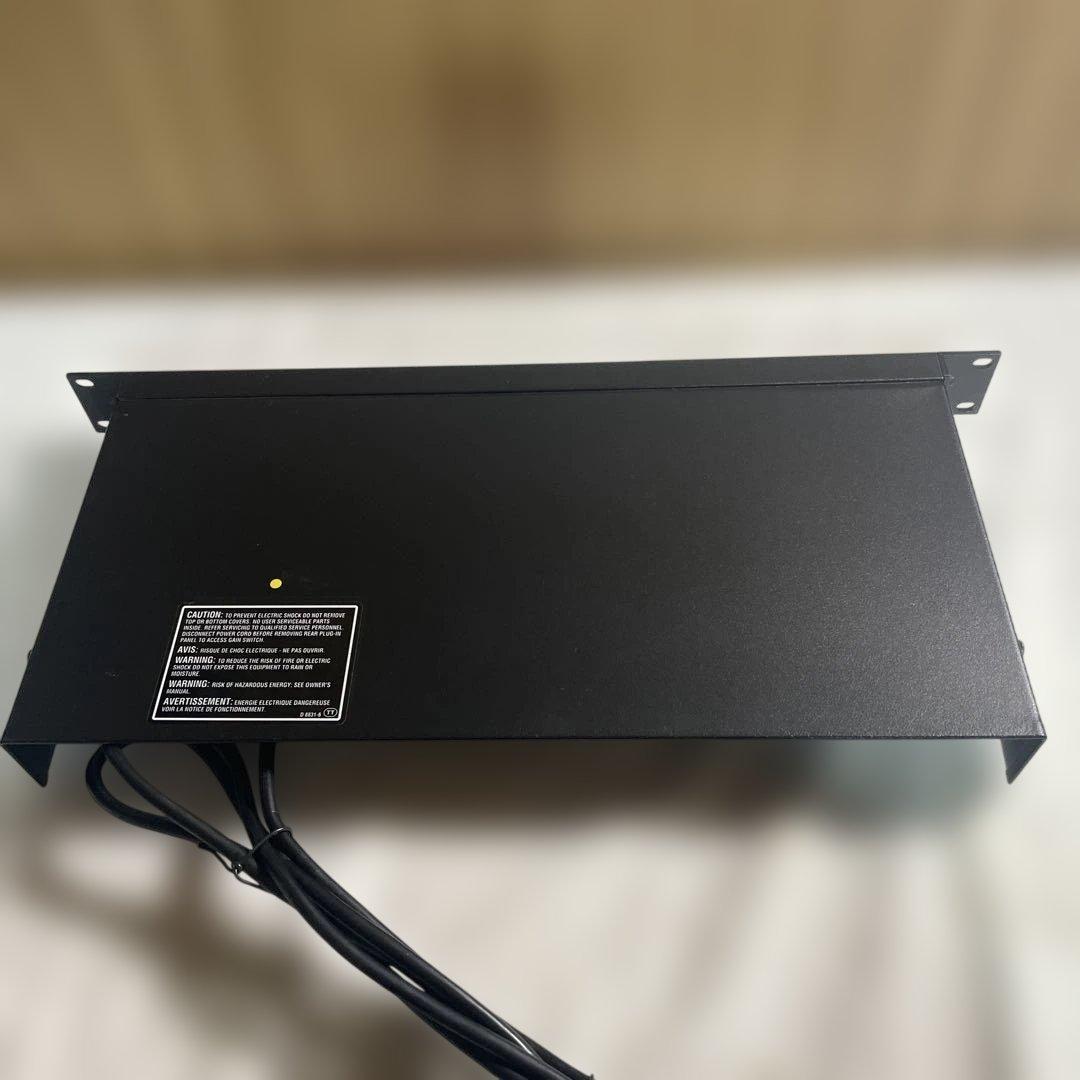 【動作未確認/希少】Crown D-45 パワーアンプ 海外プラグ ジャンク