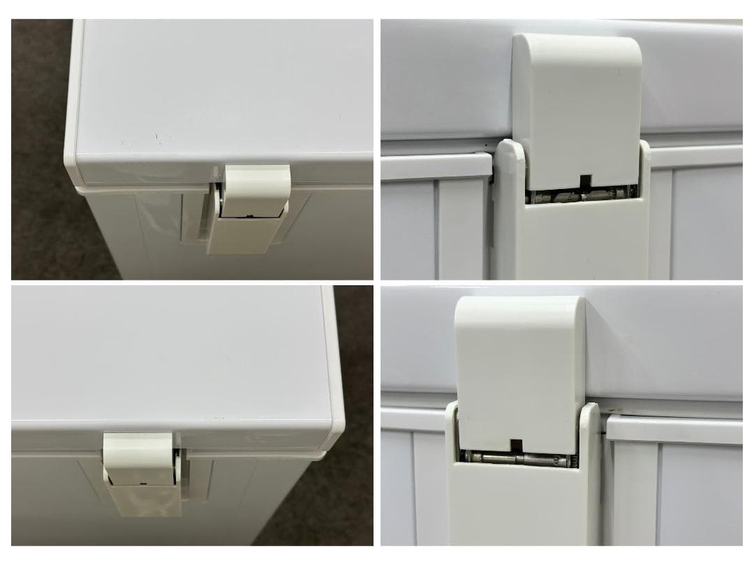 マクスゼン 上開き冷凍庫 99L JF100ML01WH ストッカー