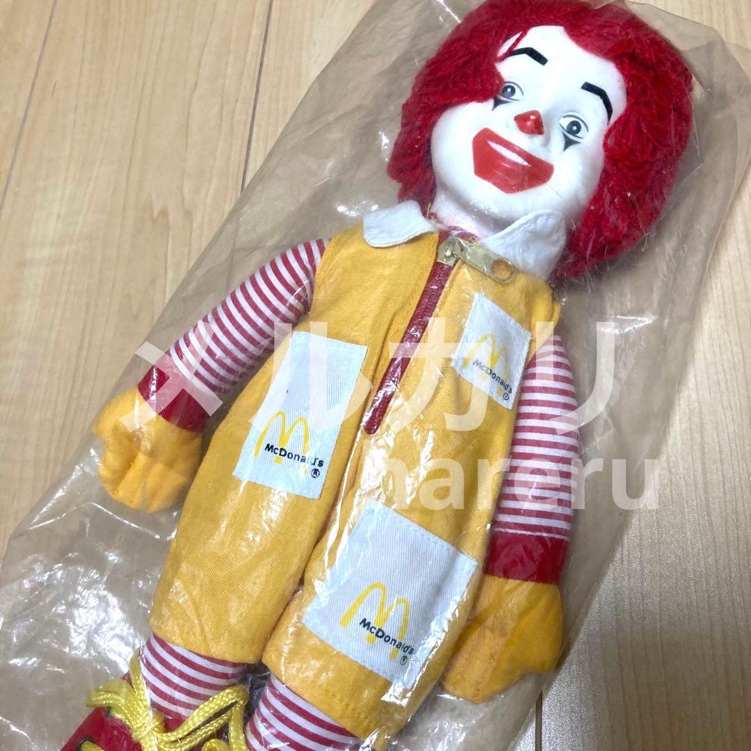 マクドナルド　1984年　ドナルドマクドナルド　ビンテージ　人形　希少