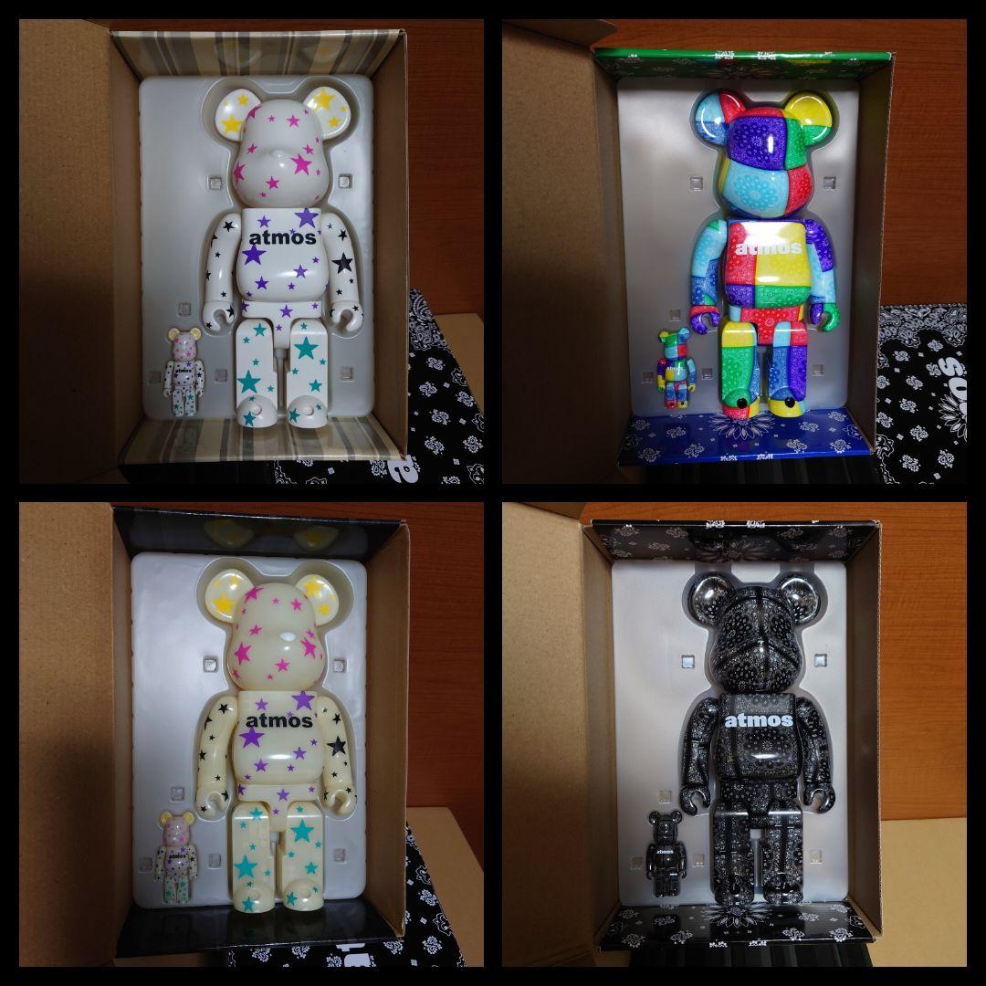 ベアブリック アトモス Bearbrick atmos 100% & 400%