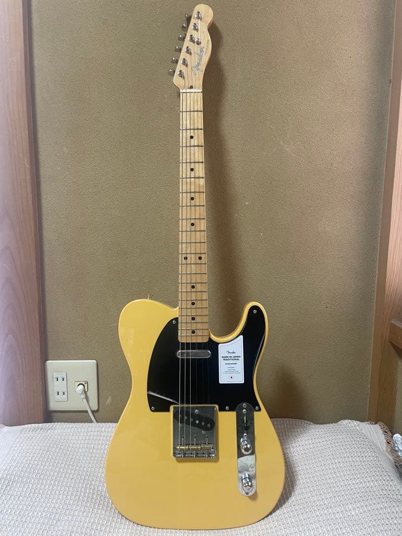 Fender Telecaster 日本製 イエロー スピーカーSpark Go