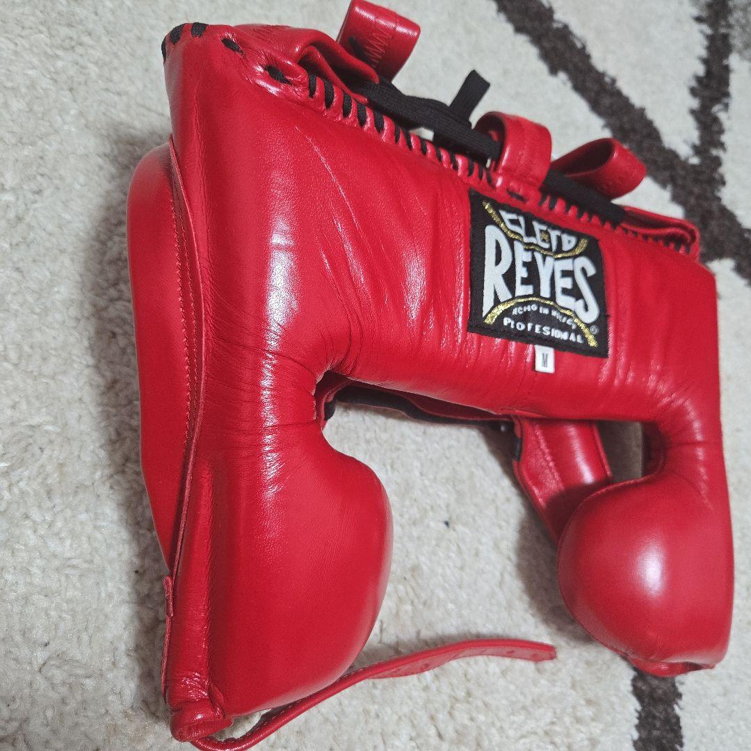 まー　CLETO REYES ヘッドギア M 赤　未使用