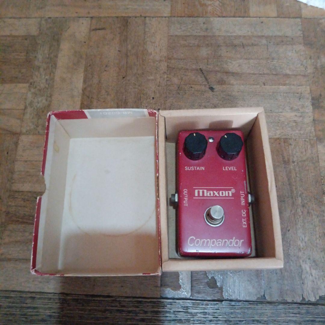 MAXONマクソン Compressor コンプレッサー エフェクター　箱付き