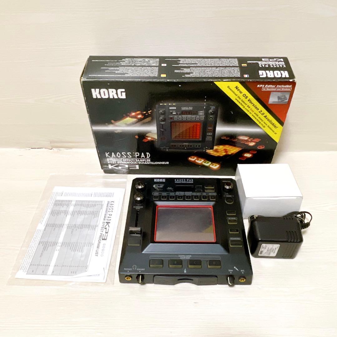 KORG KP-3 コルグ カオスパッド エフェクト サンプラー ブラック